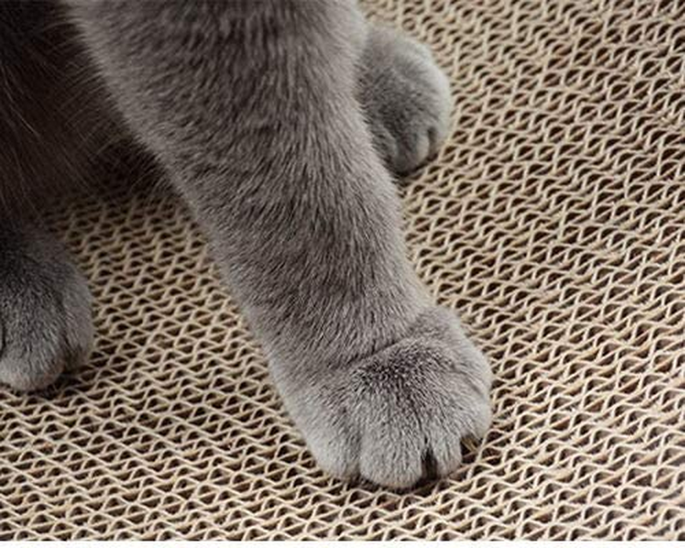 Cat Scratch Sofa Scratching Couch Post Corner Scratcher Toys Corrugated Cardboard Bed Pet Claw Scratch Resistant
