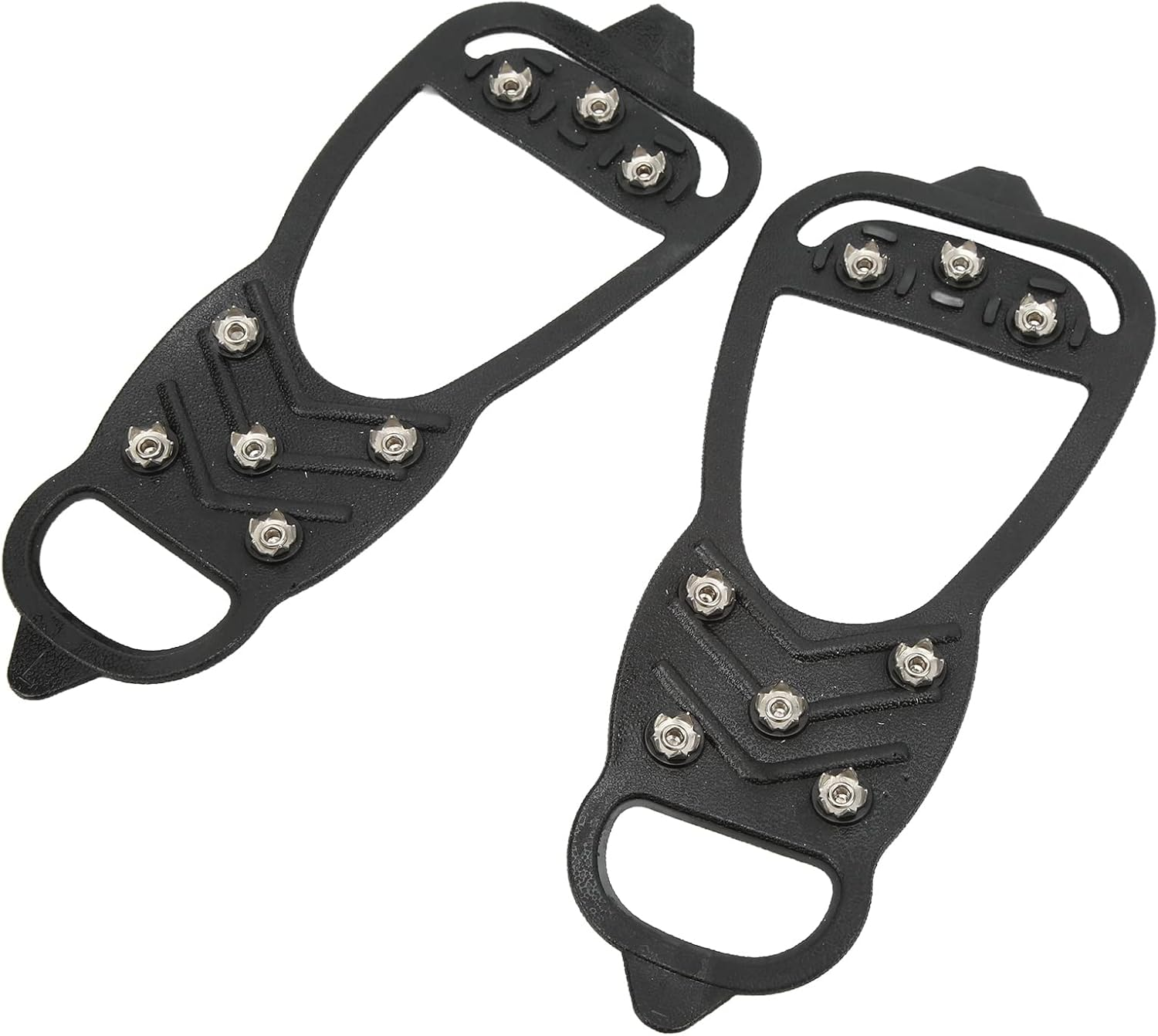 Crampons, Flexible Ice Cleats Lightweight 1 Pair for Walking on Snow and Ice(M) image number 1