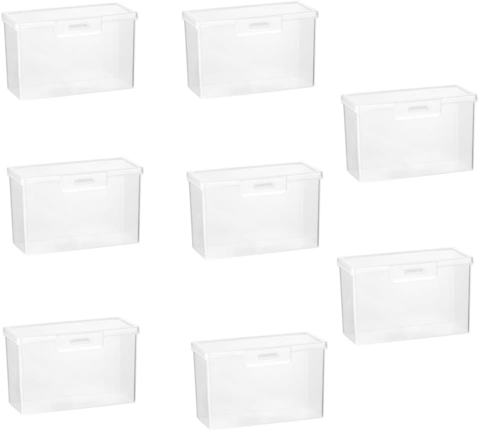 DACUAN 8 Boxes Poker Storage Box, Clear Game Card Case, image number 2