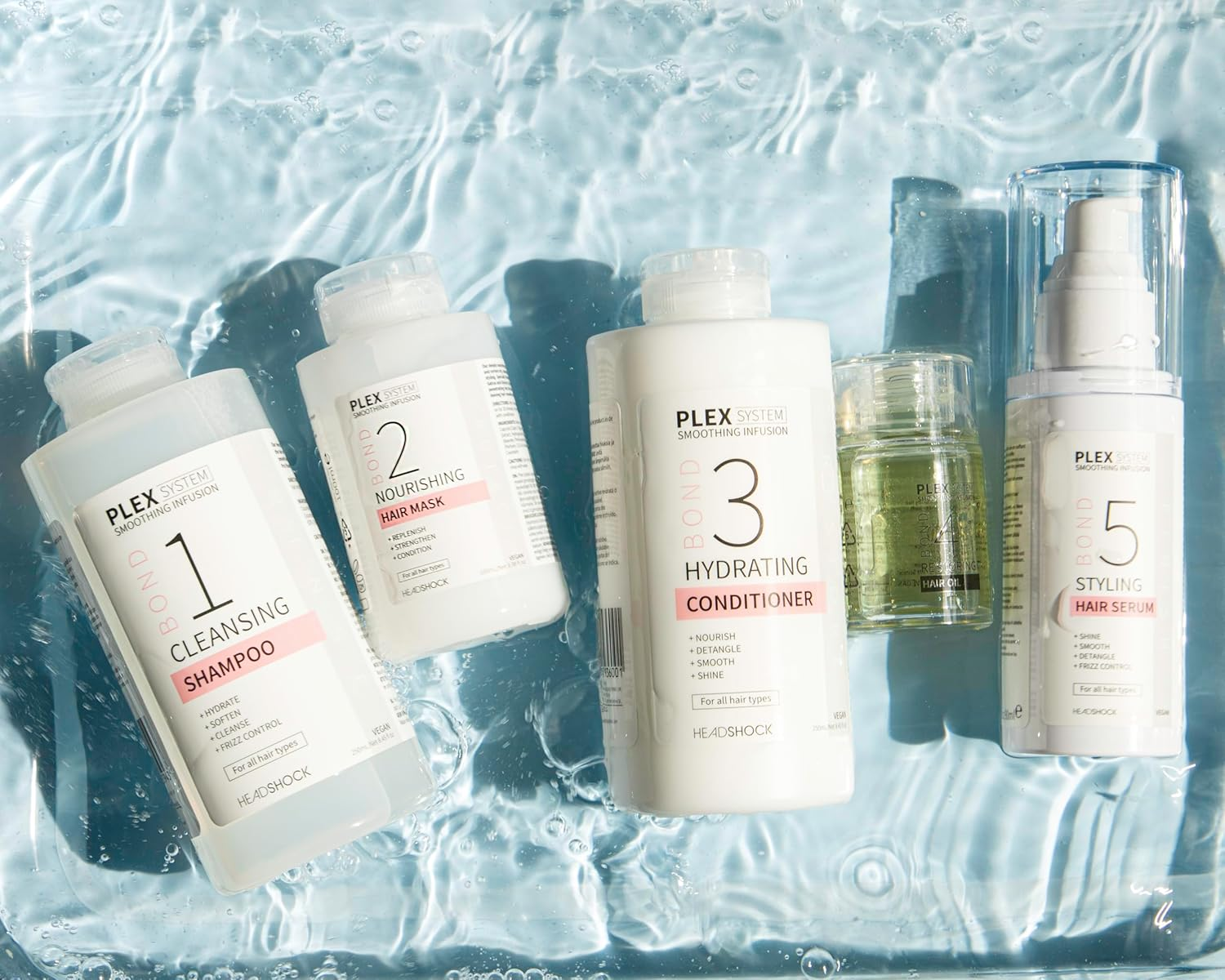 Headshock Plex System Smoothing Infusion | No4 Restoring Hair Oil | 30Ml image number 4