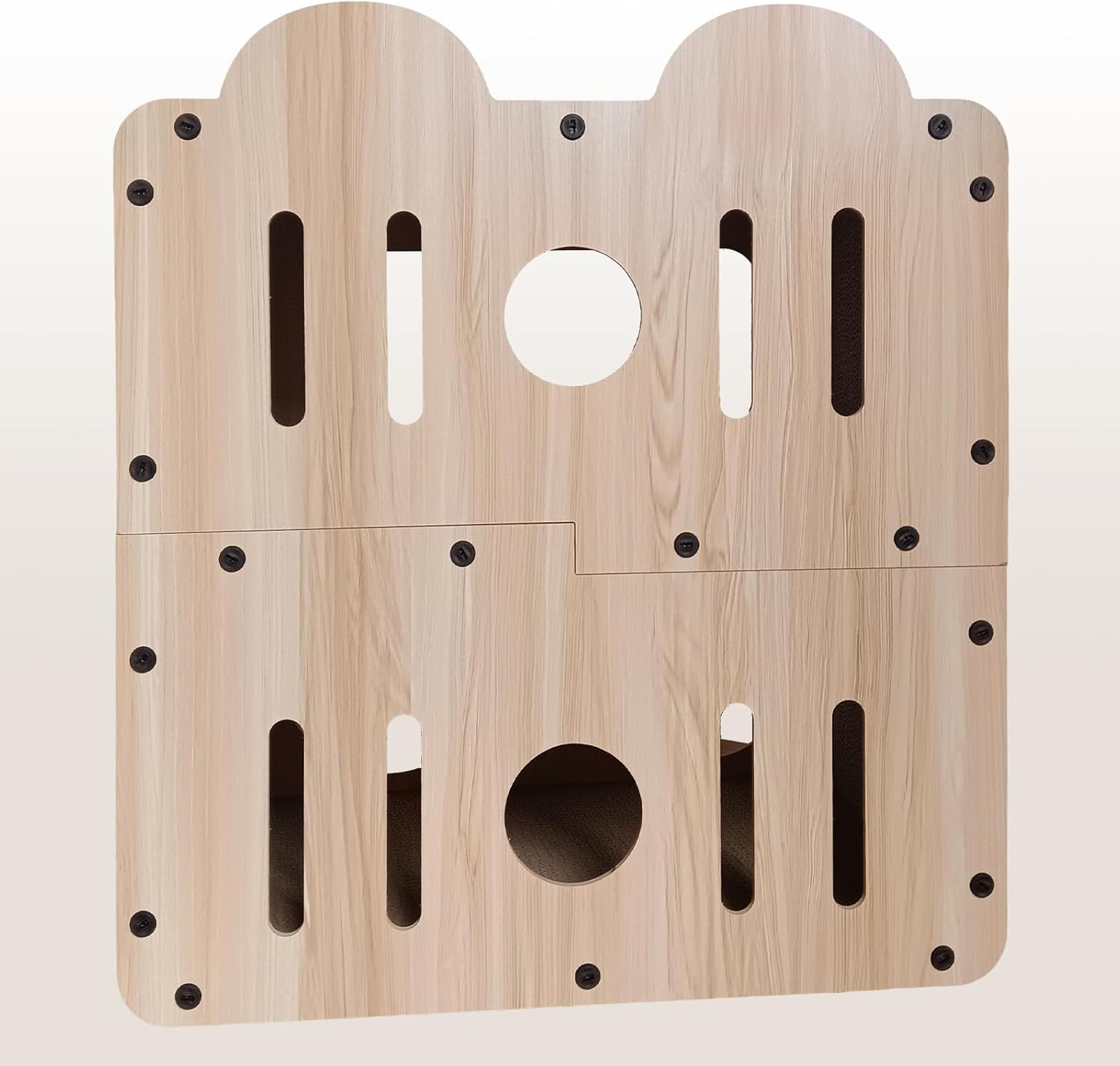 DLZMY 2-Stage Cat Scratching Board with Lounger, 56.5X30X51Cm Cat Scratcher for Rest, Play & Climbing, Durable Corrugated Paper Pet Furniture for Indoor Cats image number 6