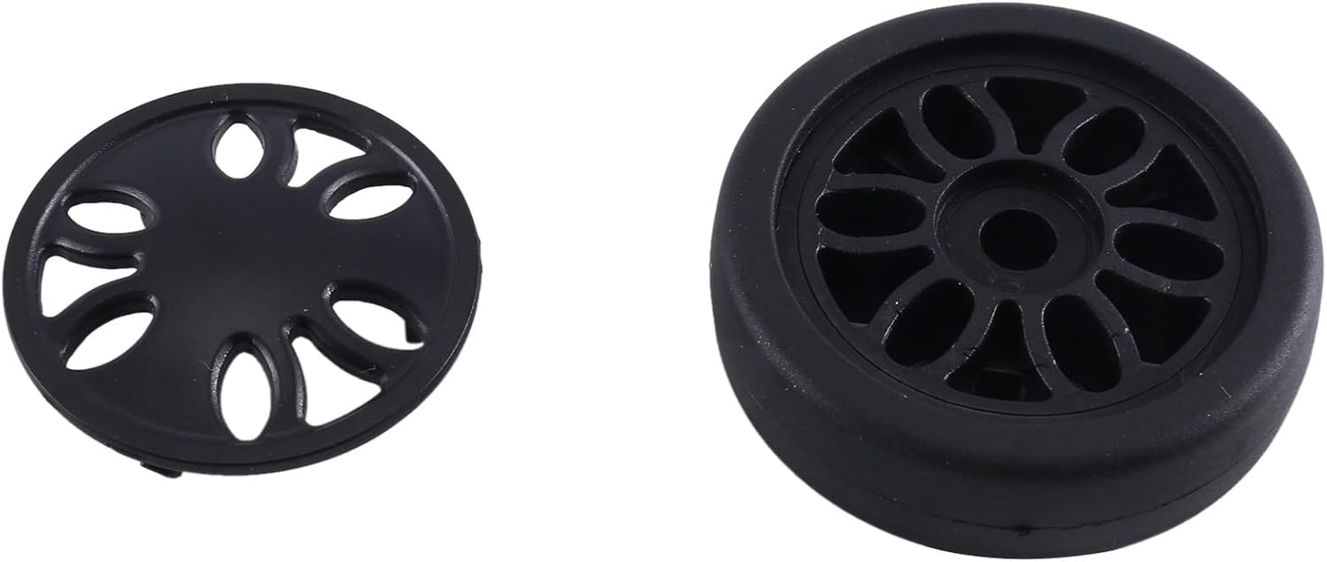 4Set 50Mm X12Mm Luggage Wheels Replacement Wear PU Caster Suitcase Replacement Wheels image number 4