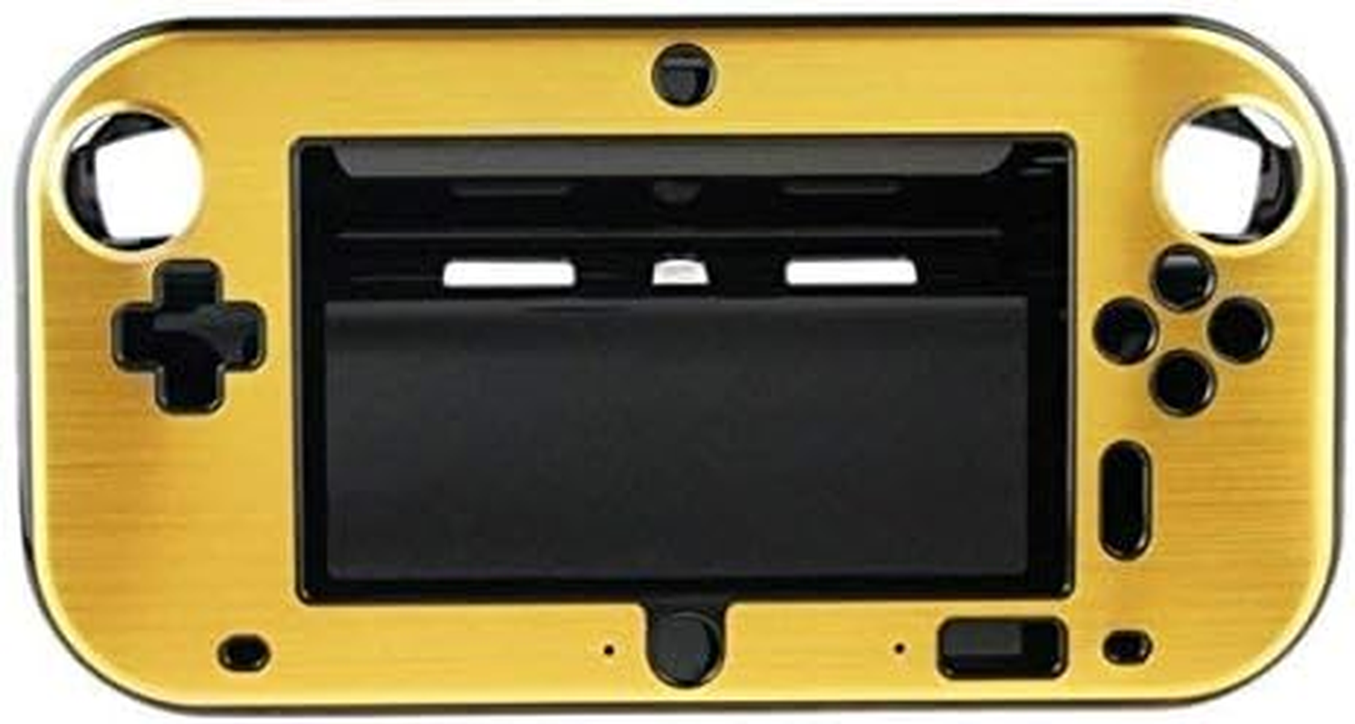 OSTENT Anti-Shock Hard Aluminum Metal Box Cover Case Shell for Nintendo Wii U Gamepad (Silver)