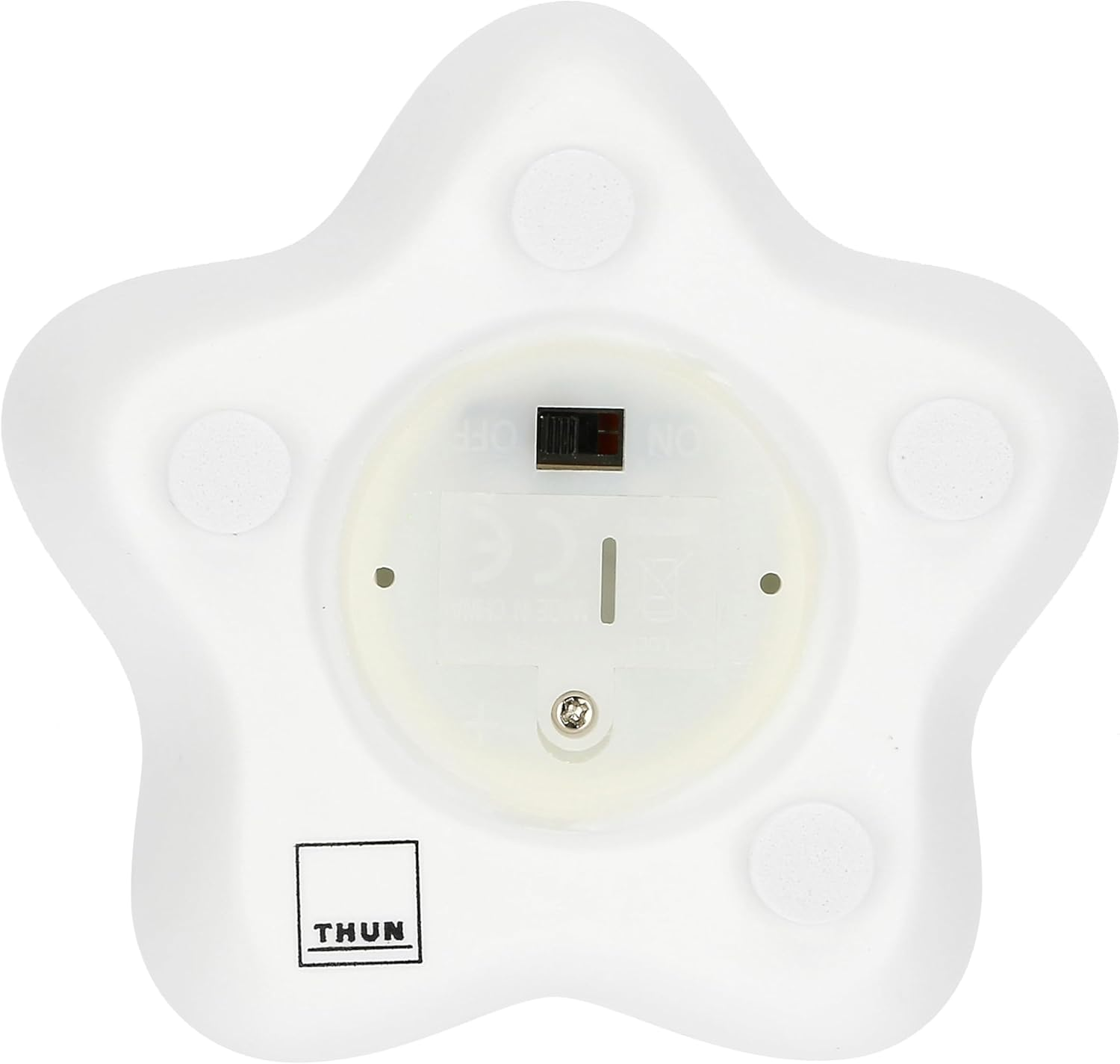 THUN - Mini Star Lamp - Porcelain - Collection Bonboniere - 10 X 5 X 9.5 Cm