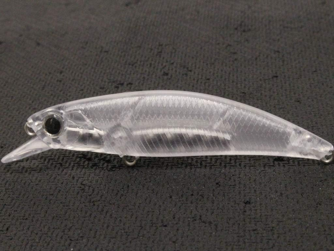 Wlure 10 Blank Unpainted Minnow Crankbait Topwater Lipless Jerkbait Fishing Lures