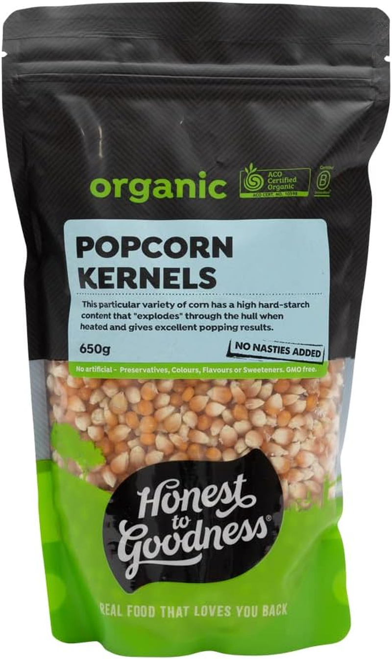 Honest to Goodness Organic Popcorn Kernels, 5 Kg image number 3