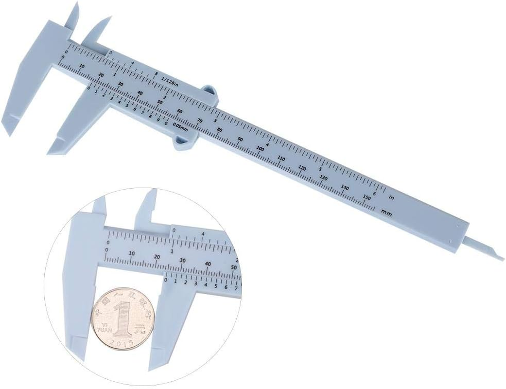 Plastic Eyebrow Tattoo Ruler, Eyebrow Vernier Caliper, for Salon Tattoo Supplies Tattoo Accessories Home image number 5