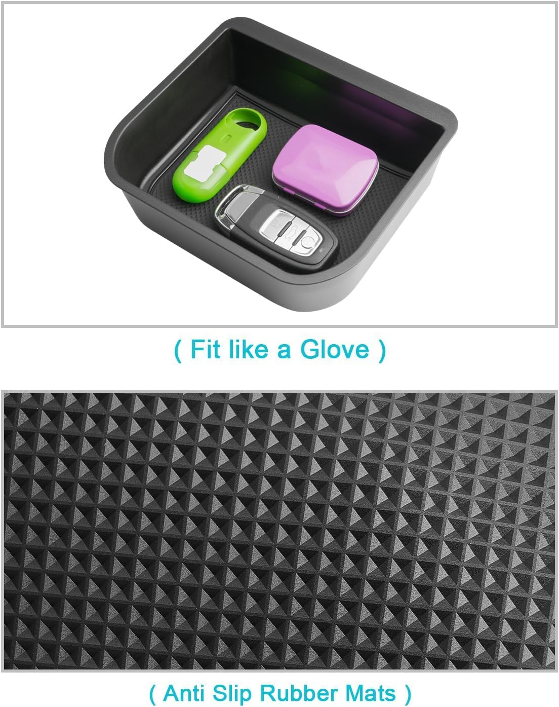 Center Console Cool Box Organizer for for Lexus GX 550 2024 2025/2024 2025 Toyota Land Cruiser Prado 250 Armrest Storage Box ABS Insert Tray Accessories (Only Fit Cool Box) image number 1