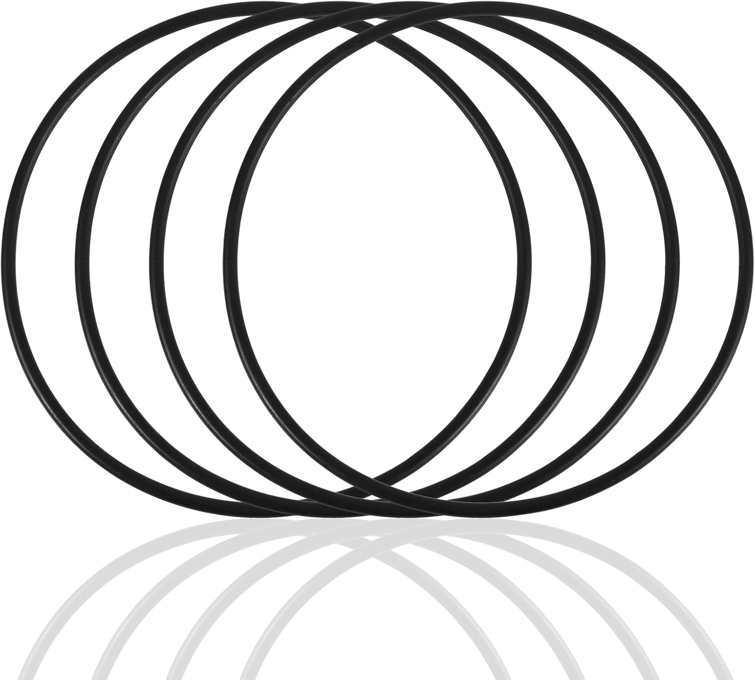 Pool Filter O-Ring 4 Pieces Pool Filter O-Ring Replacement for 154493 for Pentair Pacfab Tagelus Triton C-3 Sand Filters image number 2