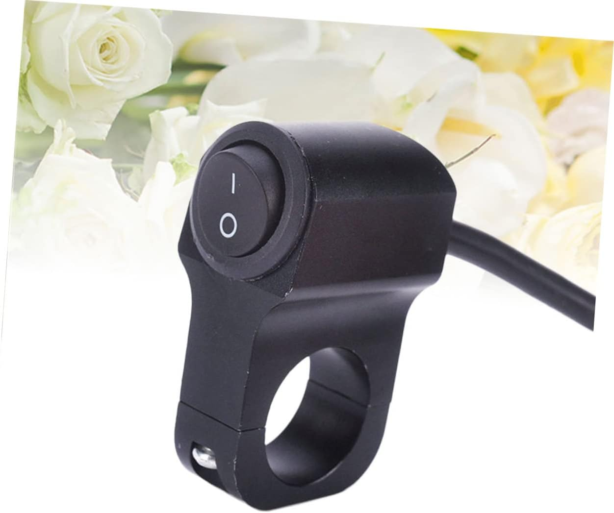 BIUDECO Small Handlebar Headlight off Switch for Motorbike ATV Fog Light Ignition image number 6