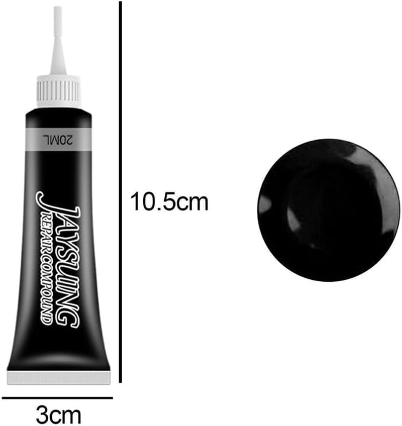 Advanced Leather Repair Gel Filler Restore Car Seat Sofa Scratch Rips Holes AU Black - White image number 6