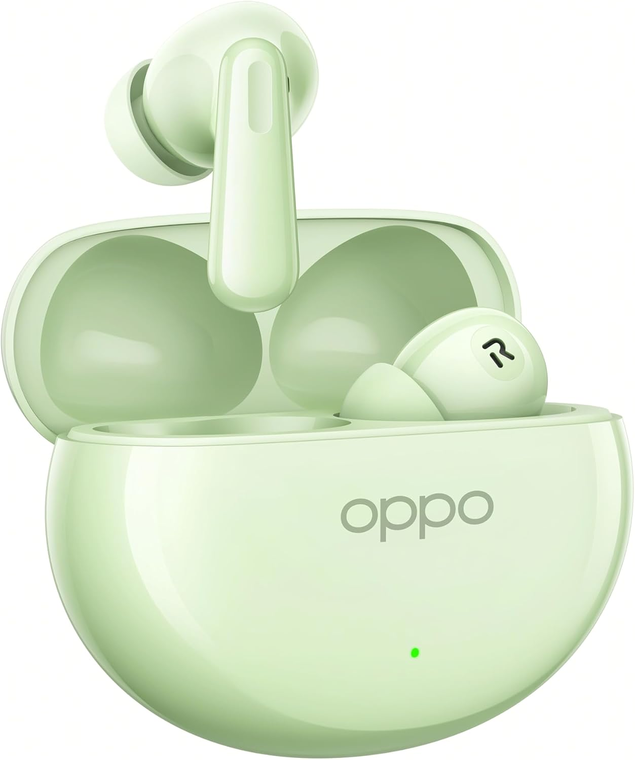 OPPO Enco Air4 Wireless Headphones with Surround Sound, Active Noise Cancellation, 12 Hours Battery Life, Low Latency for Gaming and Resistance IP55, Green image number 1
