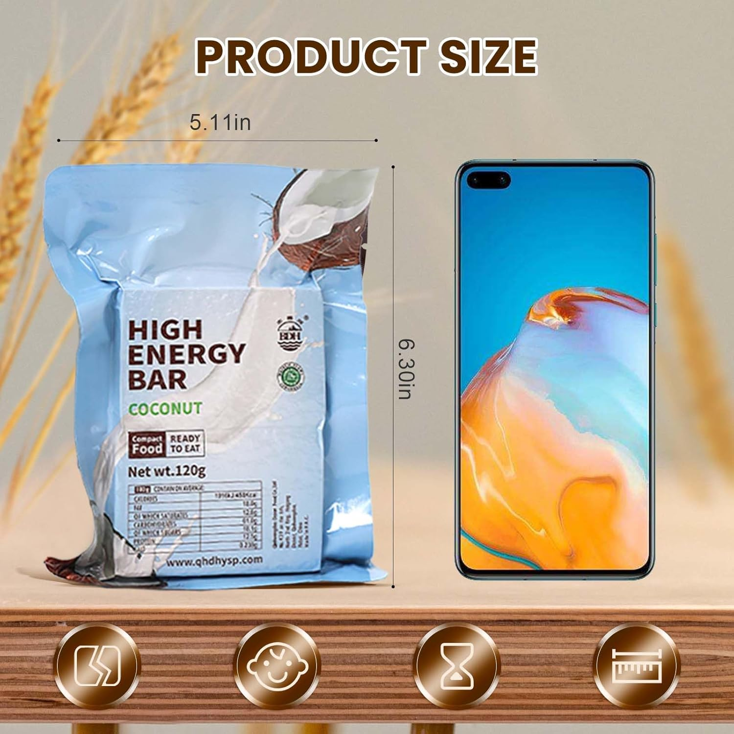 Mre Meals Military, 20 Years Shelf Life, Emergency Supplies for Disaster Preparedness image number 6