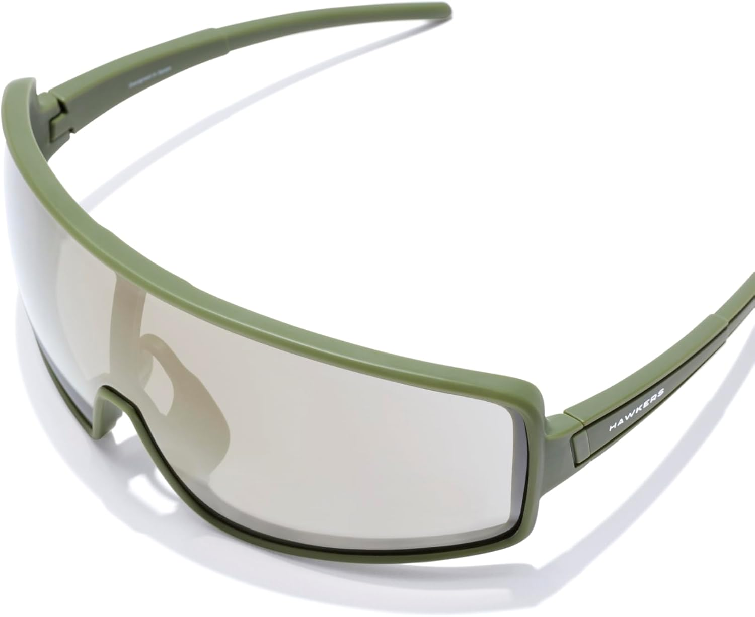 HAWKERS Sunglasses for Men and Women - Protection UV400 - TIGER Model - Mask Sunglasses - Black Dark image number 6