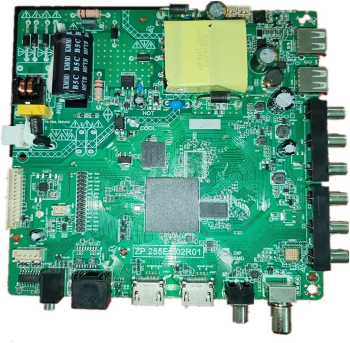 Replacement ZP.255E. 802R01 Wifi Network 3-In-1 TV Motherboard 45W TV Replacement Parts image number 2