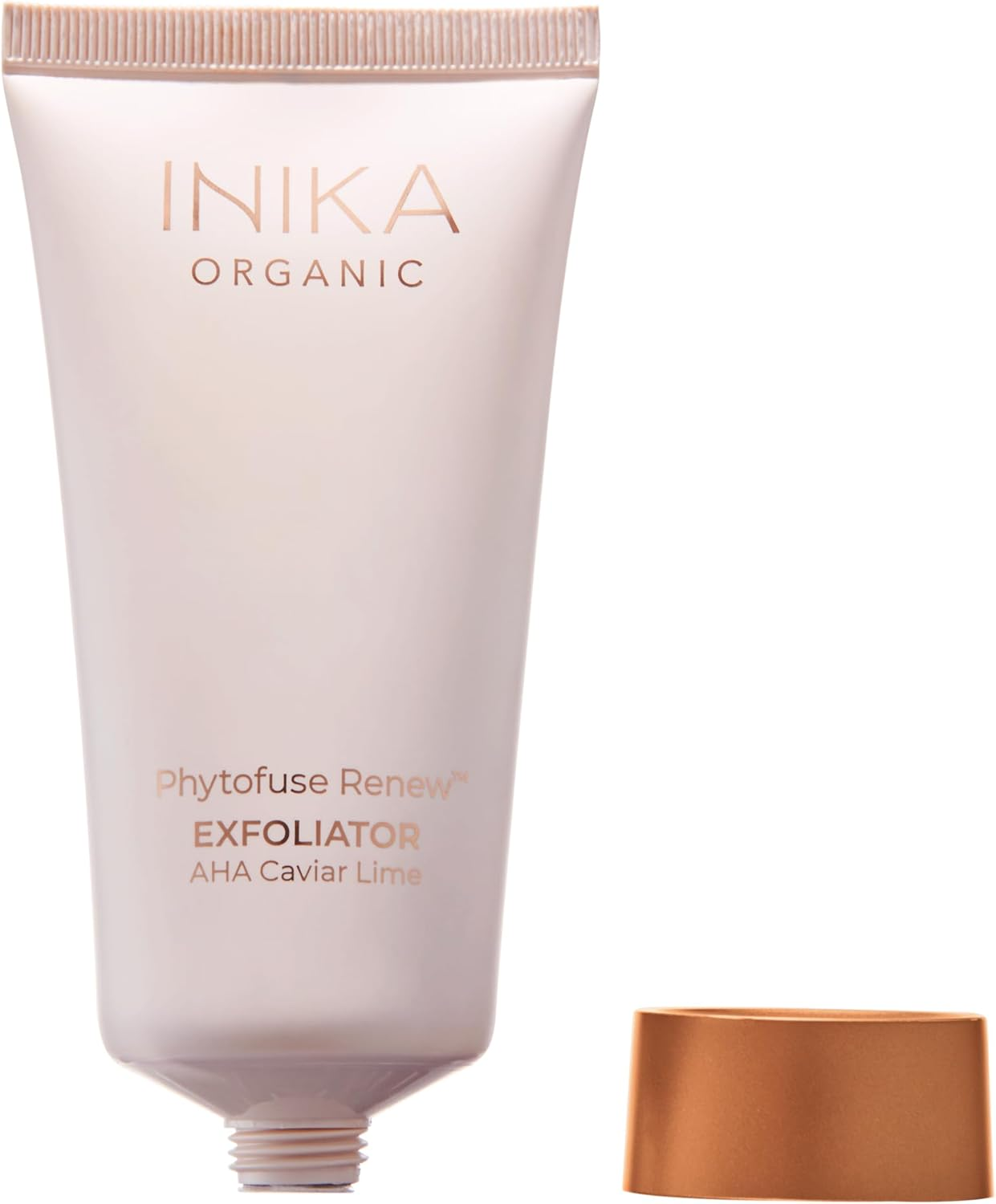 INIKA Organic Phytofuse Renew Exfoliator | Ahas and Natural Exfoliating Bamboo + Pumice for Soft, Smooth & Balanced Skin. Combined Physical + Chemical Exfoliation with Nourishing Ingredients. 75Ml image number 6