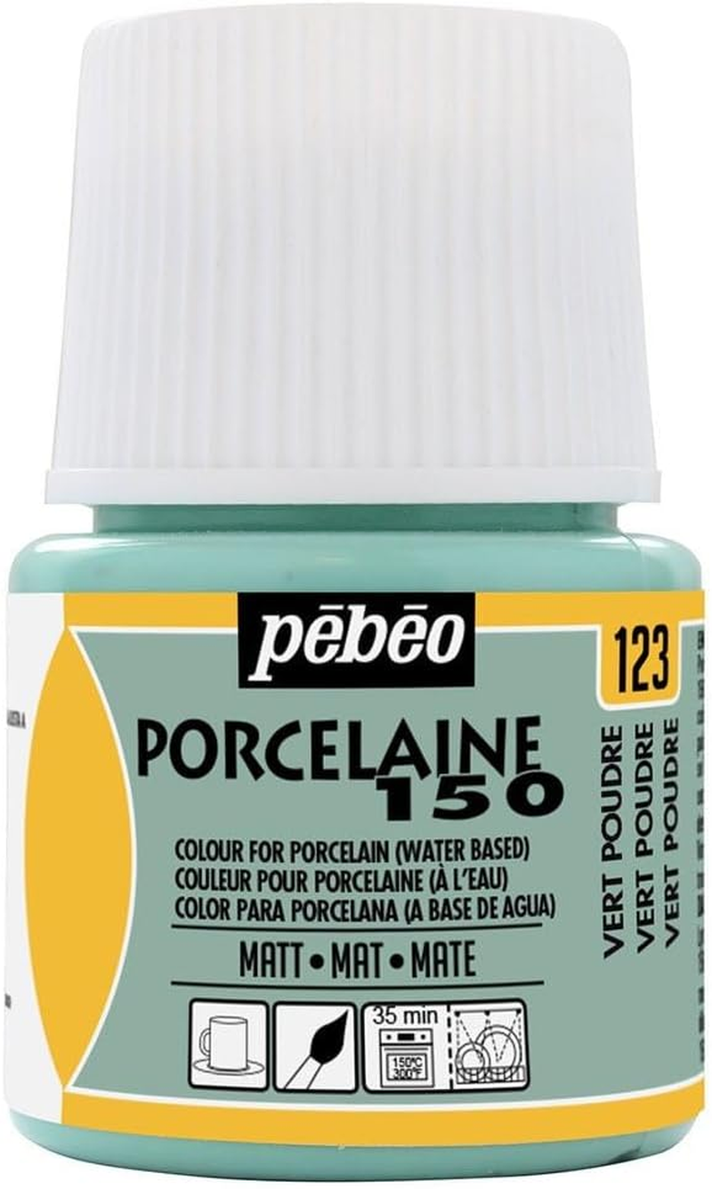 Pebeo Porcelaine 150 Gloss Decorative Paint Bottle, Set a (6 X 20 Ml)