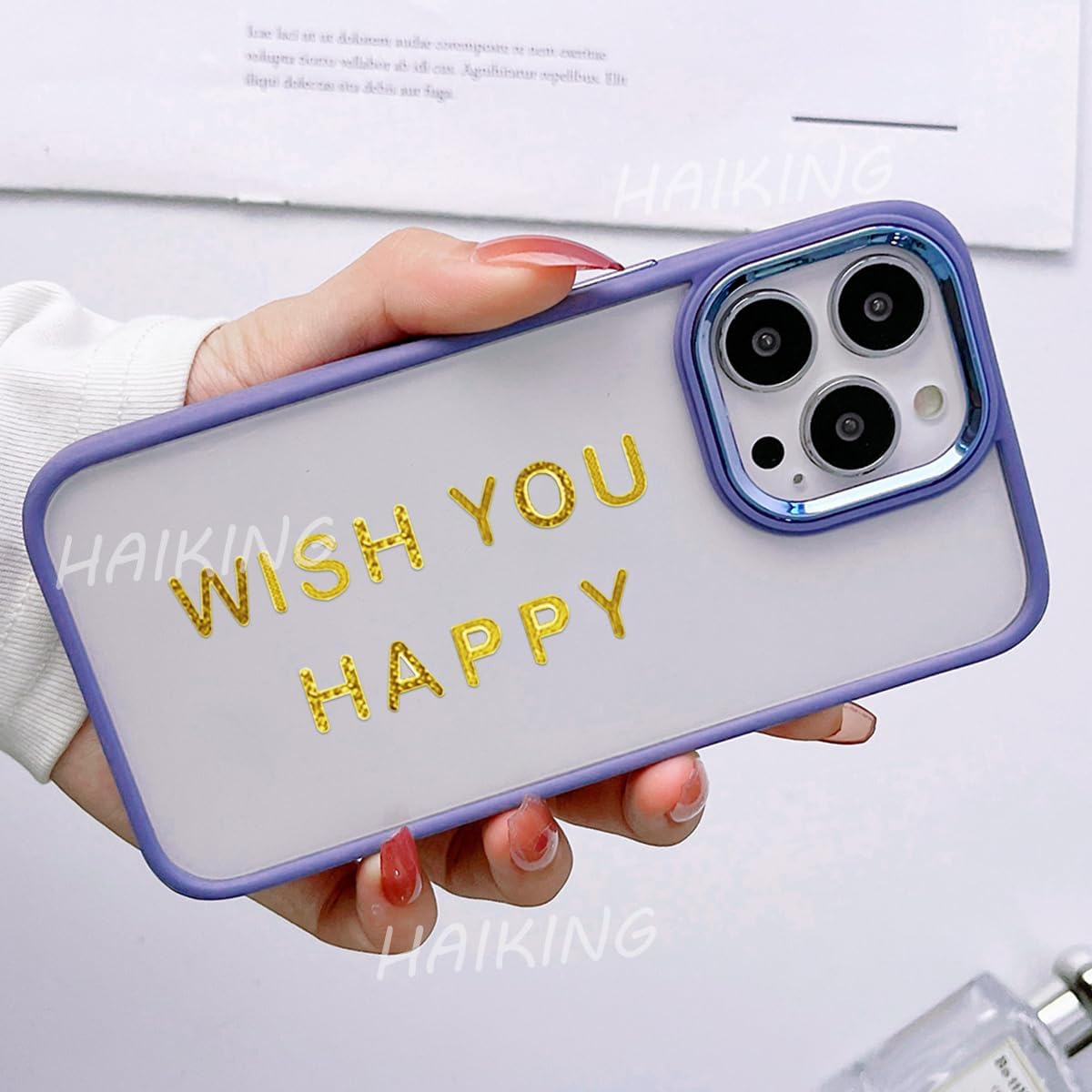 HAIKING Letter Stickers, 8 Sheets Alphabet Number Stickers for DIY Crafts, Decoration Arts (Gold) image number 5