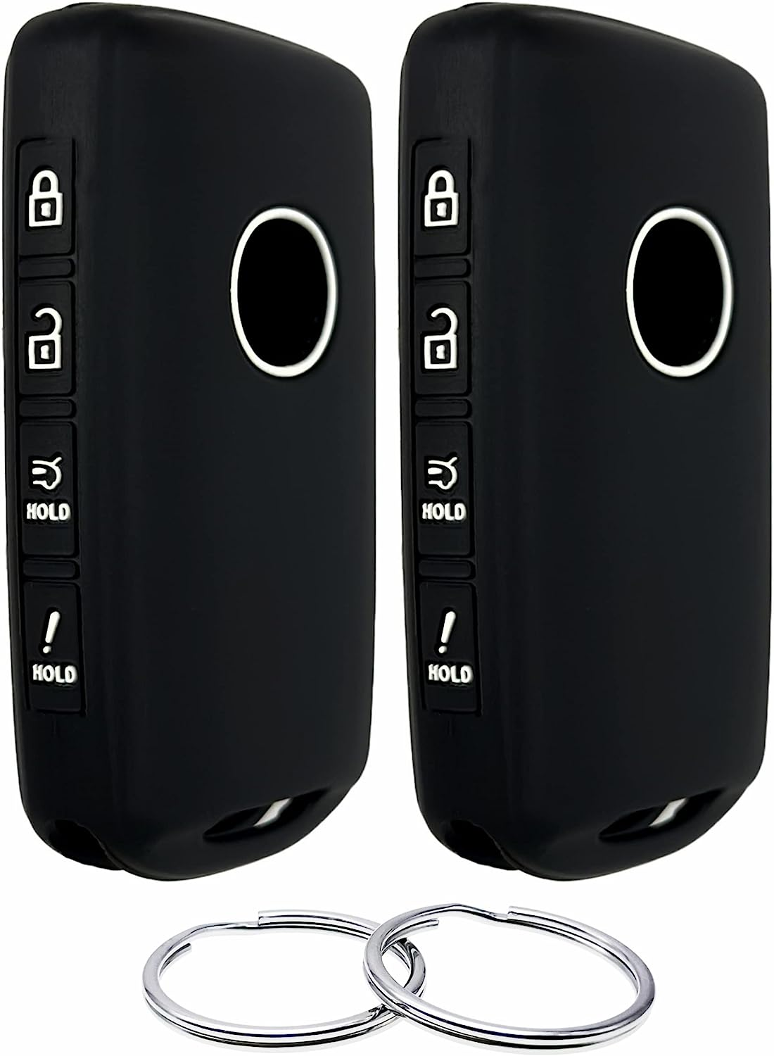 REPROTECTING Silicone Rubber Key Fob Cover Compatible with 2019-2023 Mazda 3 6 CX-30 CX-5 CX-9 CX-50 WAZSKE11D01 662F-SKE11D01