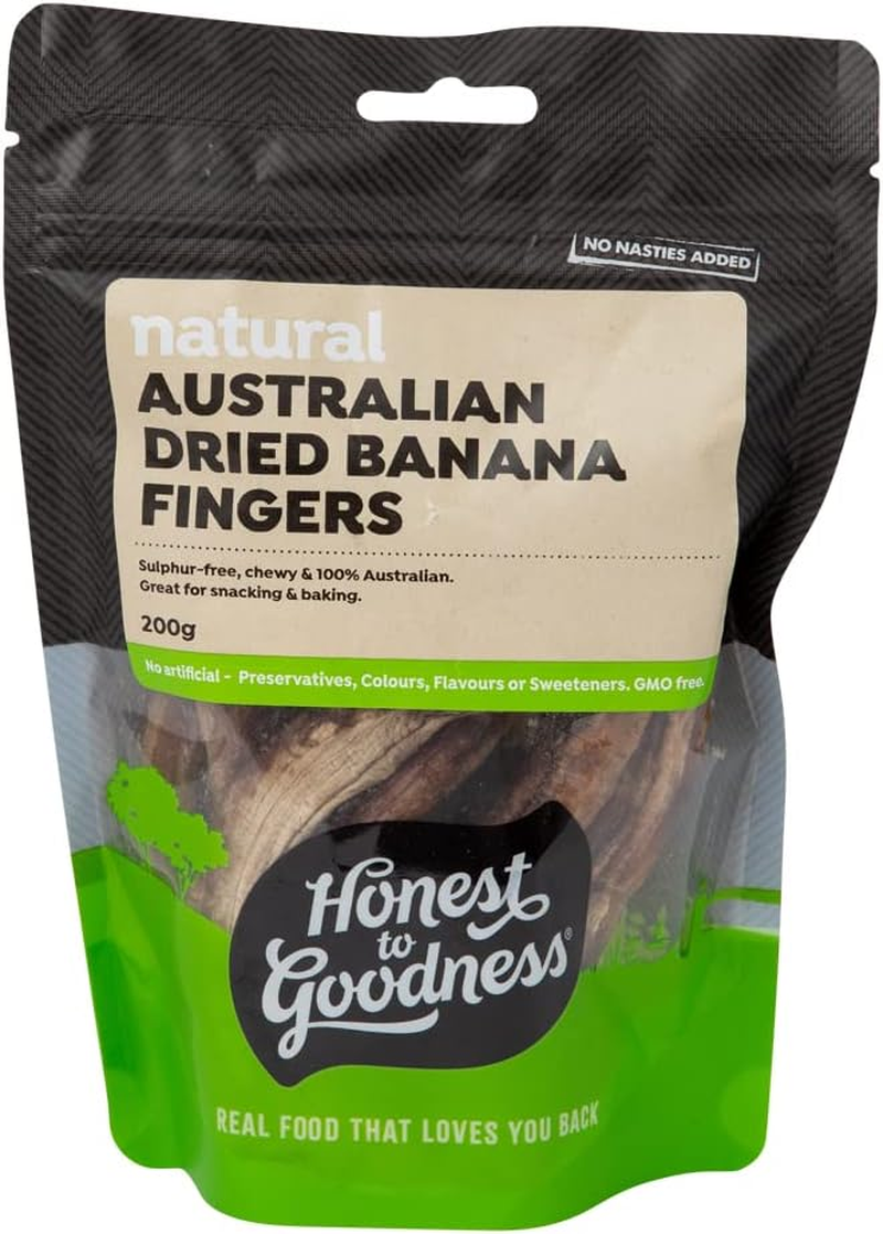 Australian Dried Banana Fingers 200G image number 2