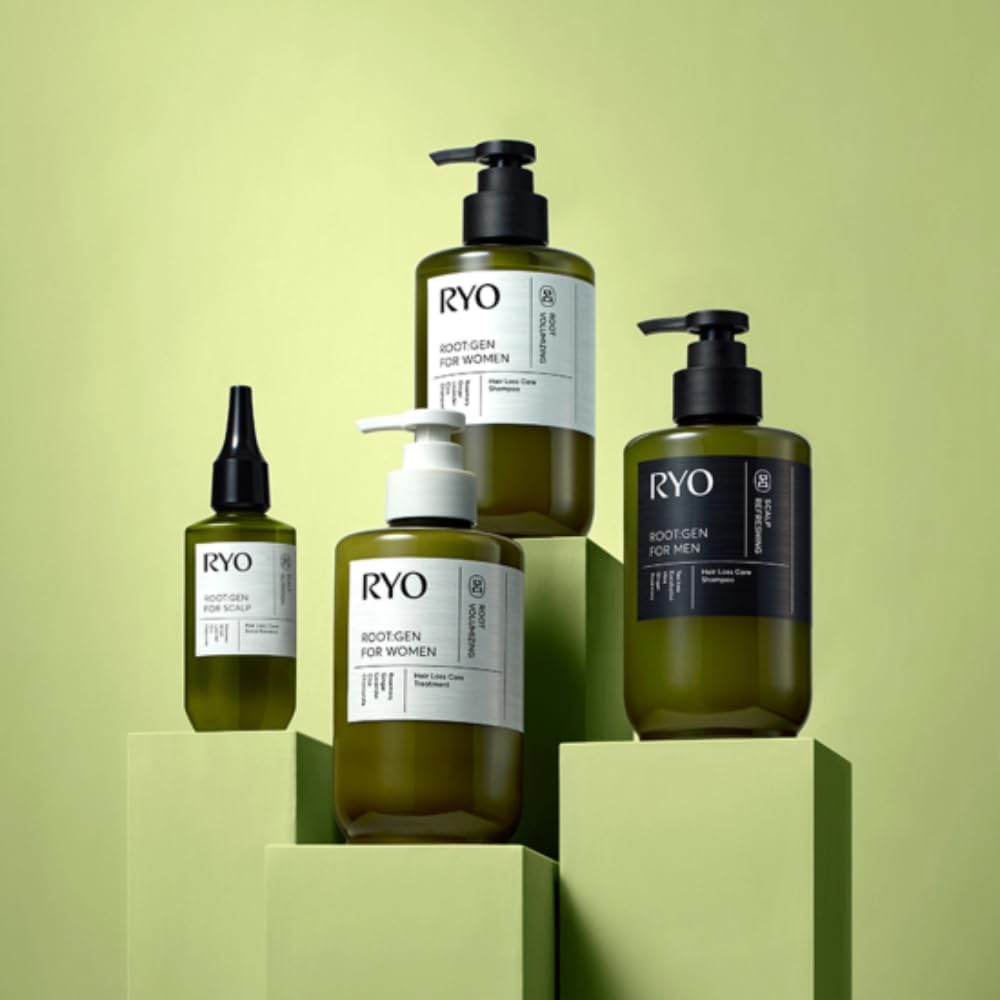 Root:Gen for Women Hair Loss Care Set Shampoo 515Ml + Treament 515Ml. Repair and Moisturizing, anti Loss Care, Strengthening Hair Roots. Korean Beauty Shampoo and Treatment Set for Ryo. image number 3