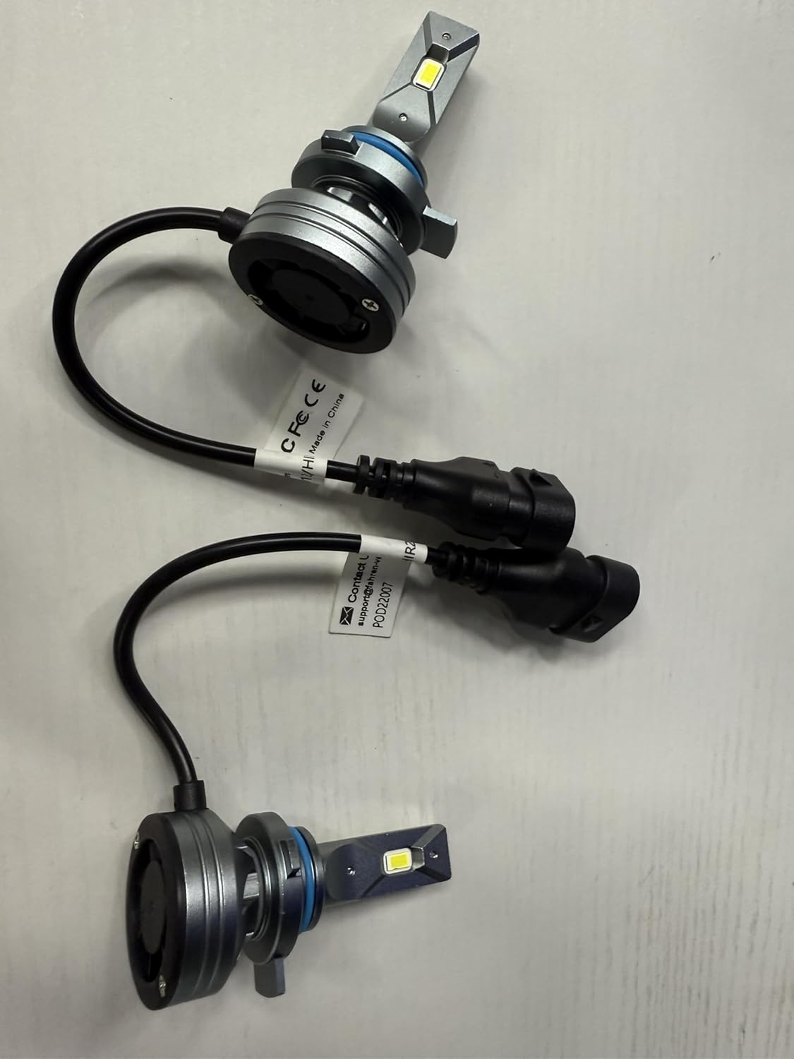 Fahren 9006/HB4 LED Headlight Bulbs, 22000LM 600% Super Bright LED Headlights Conversion Kit 6500K Cool White IP68 Waterproof, Pack of 2 image number 4