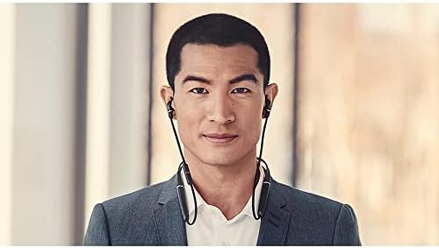 Jabra Evolve 65E MS & Link 370 Bluetooth Headphones, Black image number 2