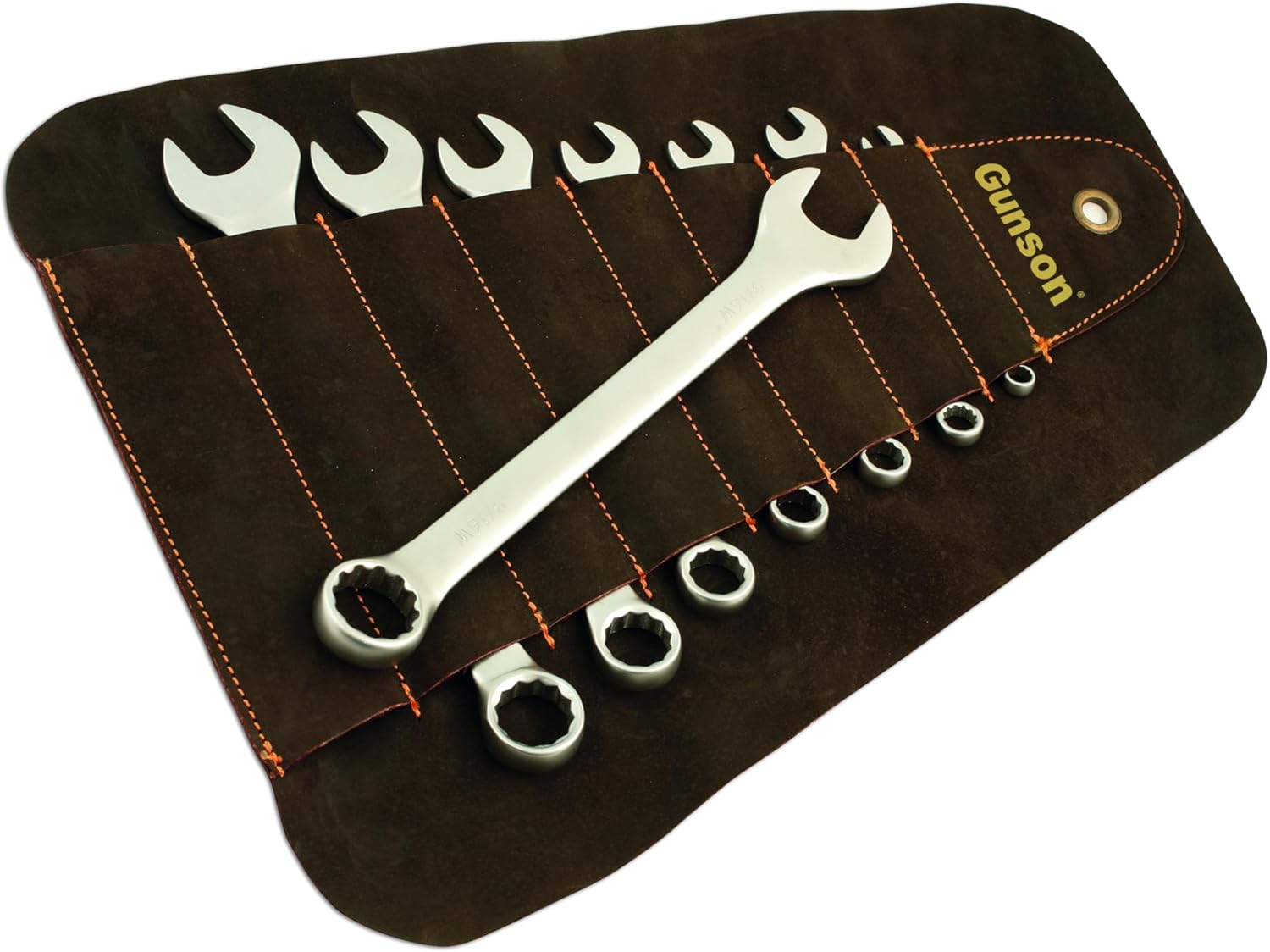 Gunson 77124 Whitworth Combination Spanner Set - 8Pc