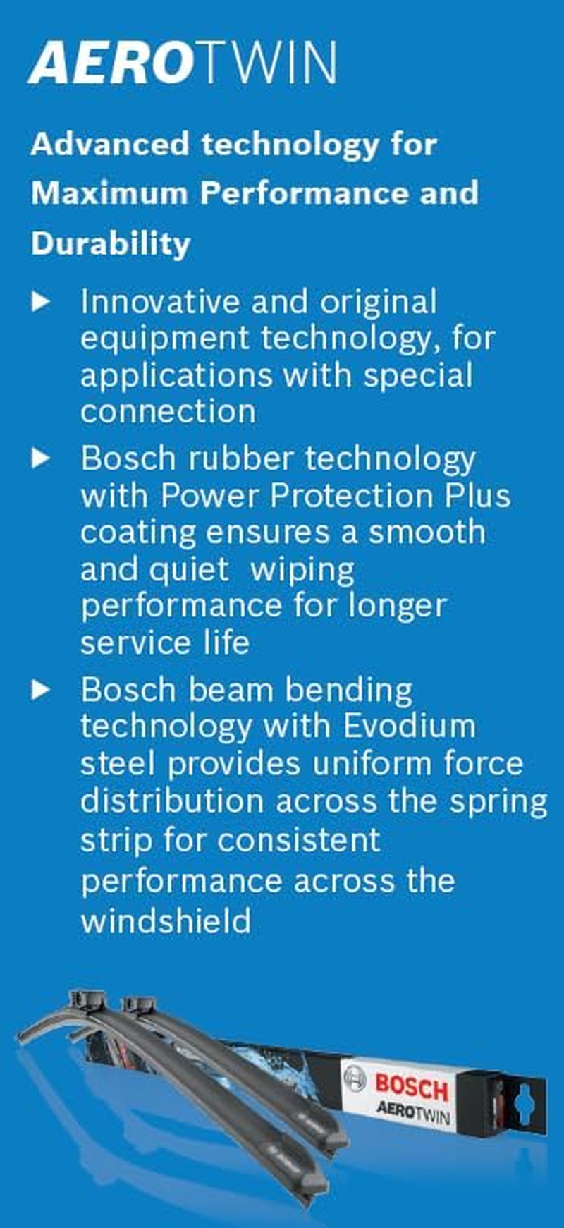 Bosch Aerotwin Multi Clip Wiper Blade - AP650U