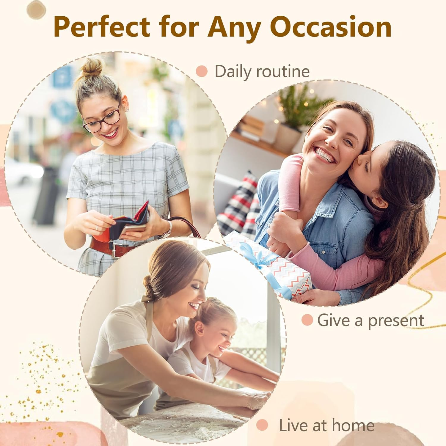 Ruzister 4 Pieces Banana Hair Clips for Women, Flat Hair Clips, Cute Bows Hair Clips, French Hair Pins, Banana Clip for Thick and Thin Hair image number 5