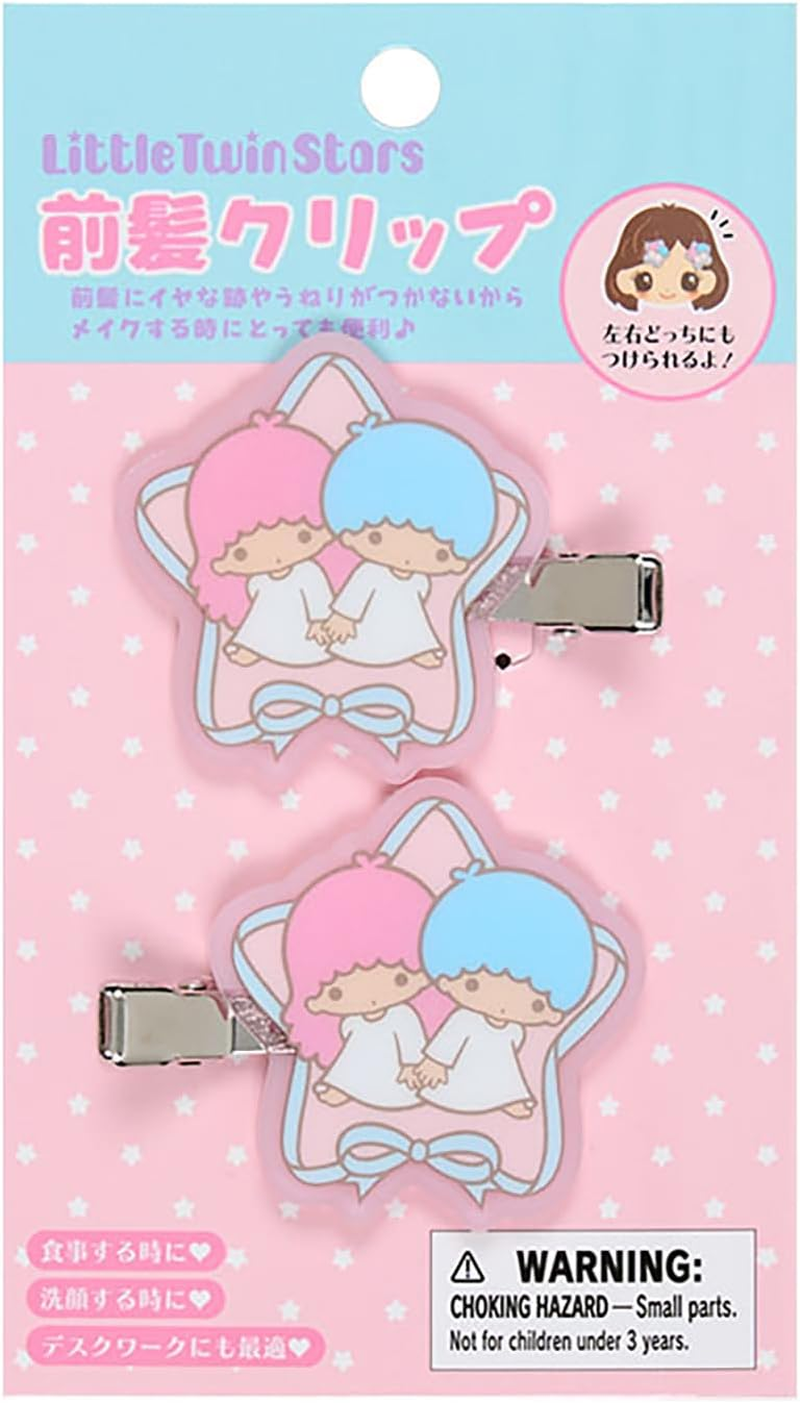 Sanrio 451011 Bangs Clip (Sunrio Always Sanrio) Kerokeroppi Hair Clip, Set of 2