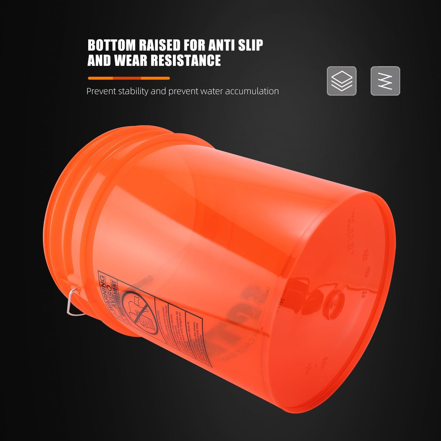 SPTA 33Pcs Car Wash Bucket Set, 20L Scratch Free Detailing Bucket with Car Wash Filter Wash Mitt Sponge Towels Tire Detailing Brush Set, Exterior Interior Car Detailing Set, Complete Car Care Tools image number 2