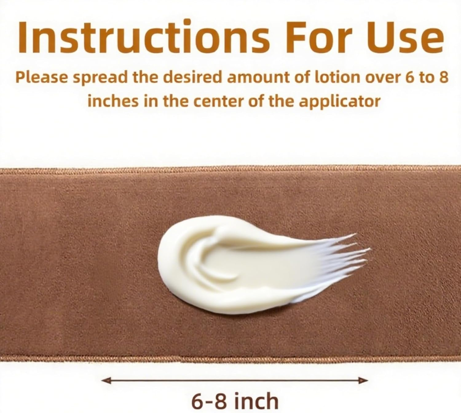 Luojinluoda 2 in 1 Self Tanning Mitt Applicator Kit Self Tan Mit Self Tanner Mitt and Back Lotion Applicators, Tanning Glove for Fake Tan Application, Ultra Soft Streak Free Tan Mitt for Body & Face image number 5