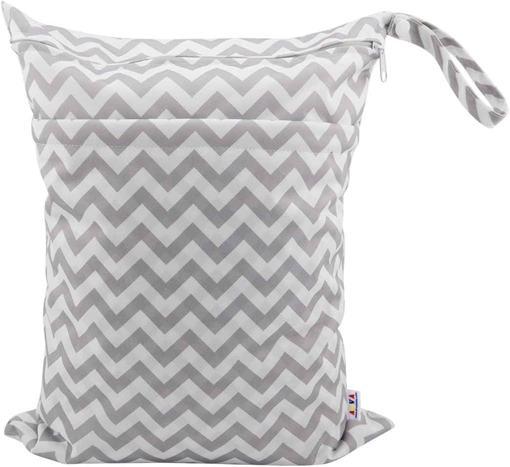 ALVABABY Diaper Wet Dry Bags/Travel Bags/Storage Bags/Cosmetic Bags/Handbags/Wash Bags Waterproof Reusable 3 PCS 3L-S33-AU image number 4