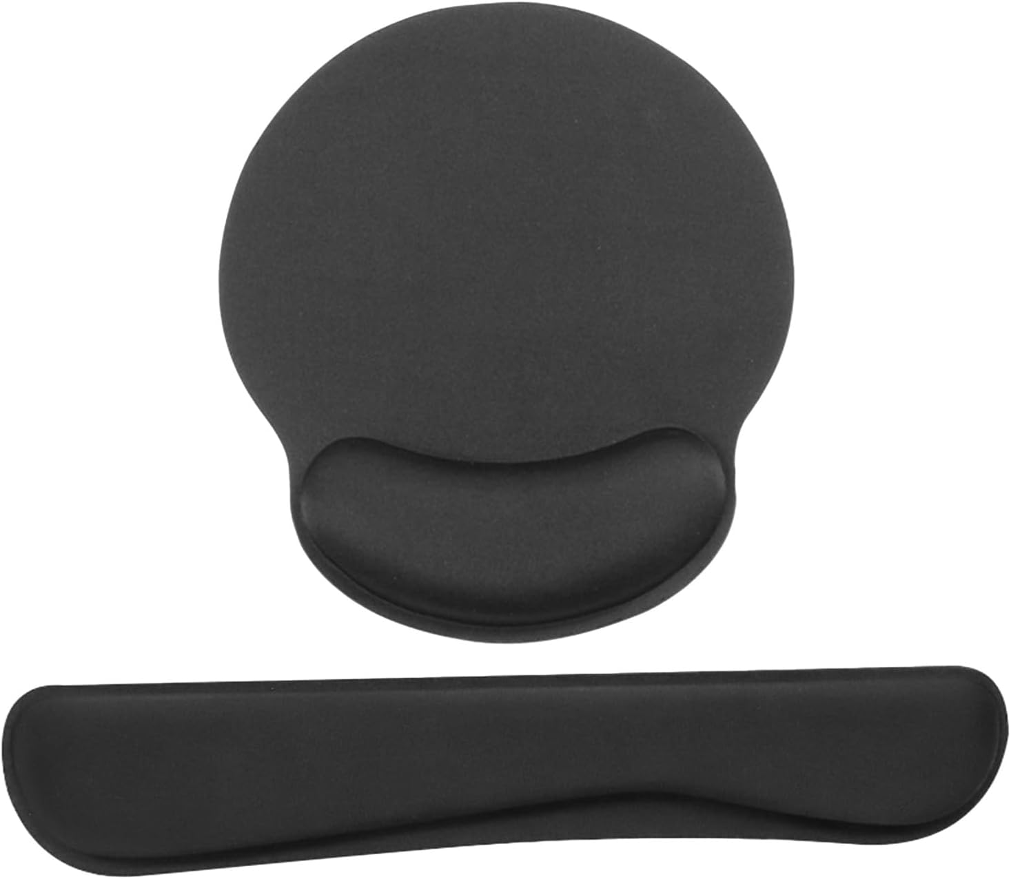 Wrist Rests for Keyboard and Mouse Pad Set，Ergonomic Memory Foam Wrist Arm Rest Support for Computer Keyboard/Gaming, Allowing You to Type Easily and Relieve Pain image number 4