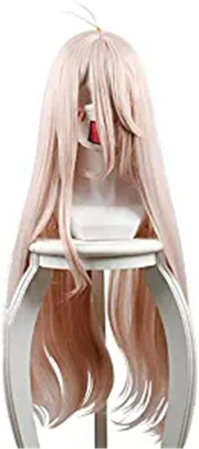 Anime Long Pink Cosplay Wig Women Girls' Party Wigs with Free Cap image number 2