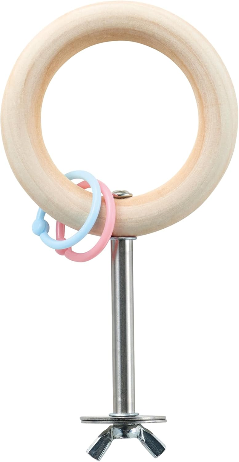 Minimal Land MB-439 Small Bird Ring Set of 2 with Charms, Camera Compatible, for Birds image number 5