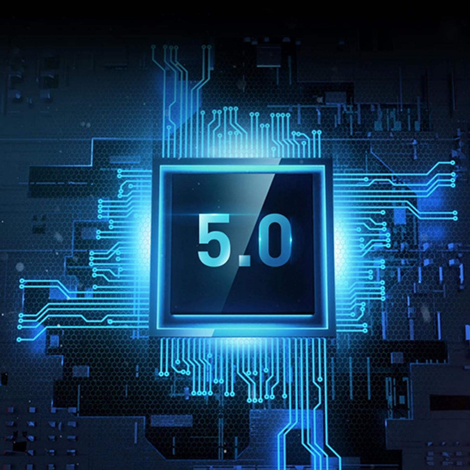 / Noise Canceling Headphones Earphone Foldable with Mic, 7 X7.5X 3 Inches image number 5