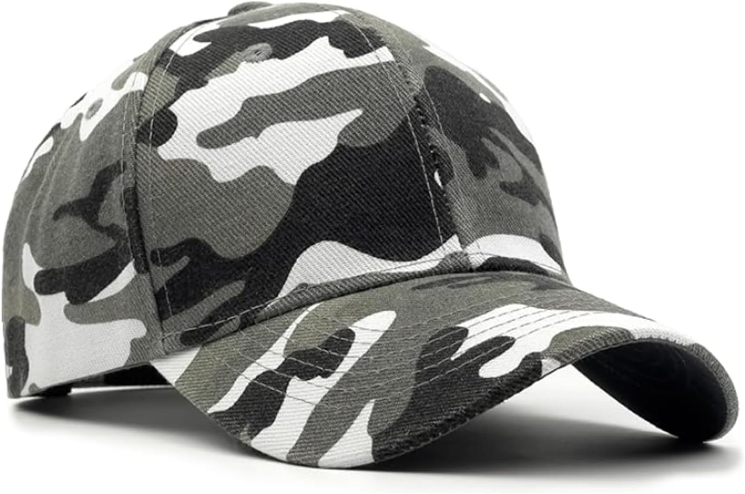 Jjiaolinin Men Women Camouflage Baseball Cap,Boys Camouflage Baseball Caps Camo Casual Camo Baseball Cap Mens Boys Army Camouflage Baseball Cap for Outdoor Camping Fishing Hip Hop Sports image number 2