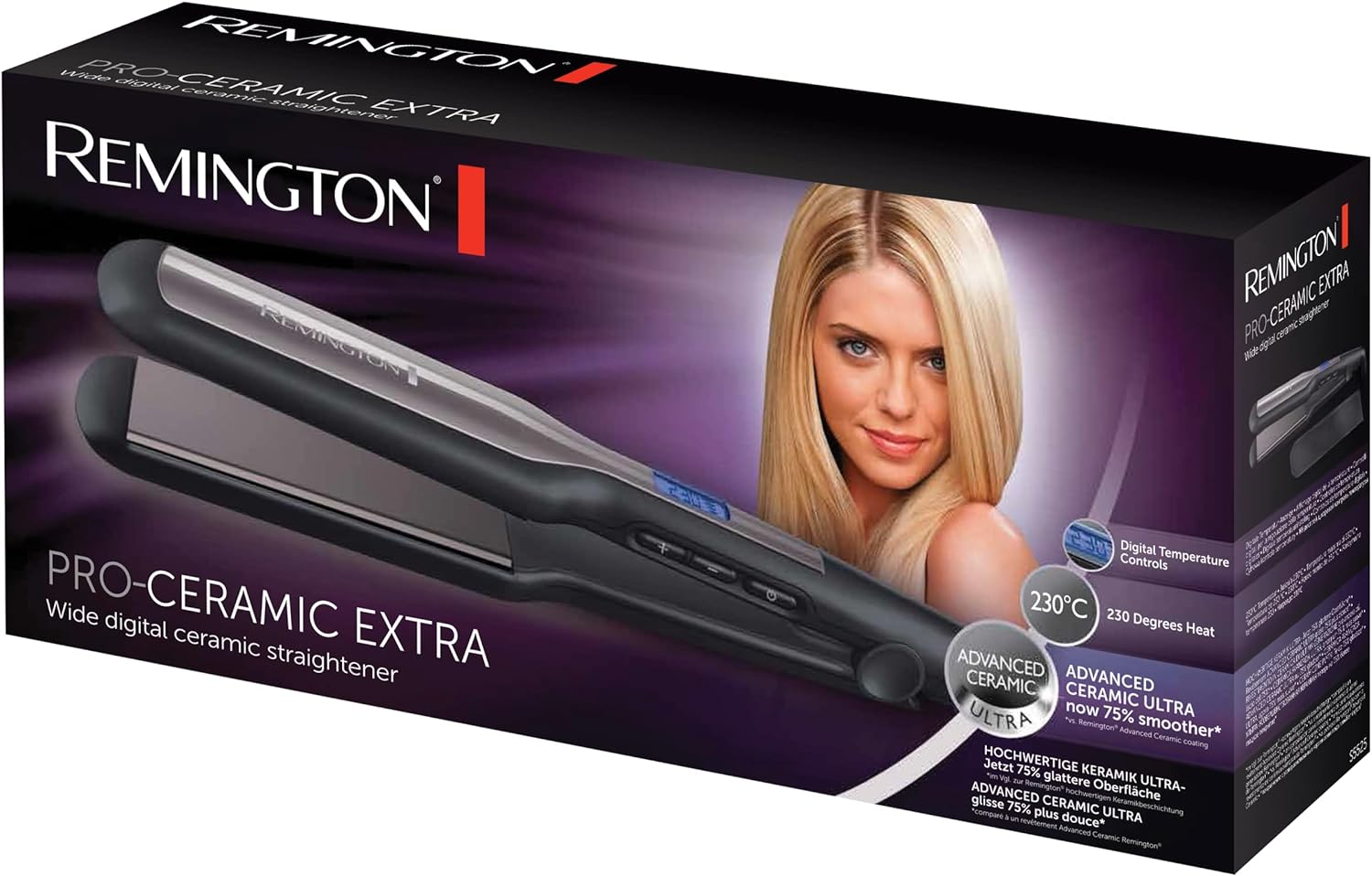 Remington Hair Straightener from Pro Ceramic Extra S 5525, Pack Of1 image number 3