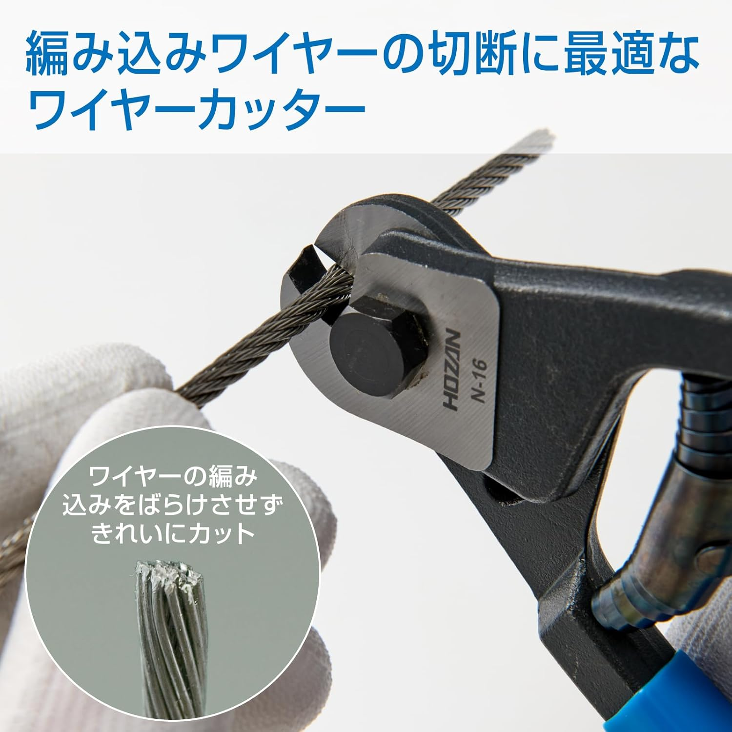 Hozan N-16 Wire Cutting Pliers