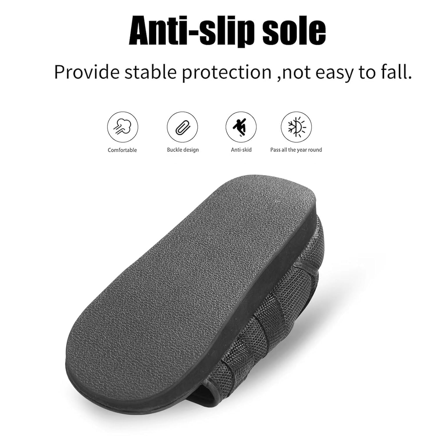 Post-Op Shoe - Adjustable Walking Shoe for Broken Foot, Post Surgery or Toe Surgical Walking Boot Orthopedic Recovery Cast, Left or Right Foot (XL) image number 6