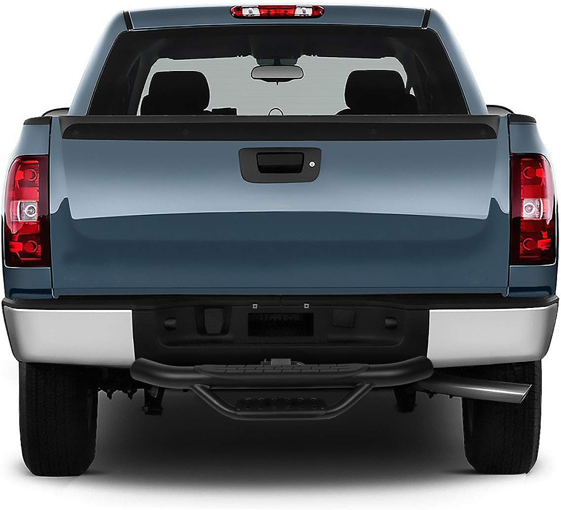 DNA Motoring PT-ZTL-8084-BK Universal Trailer Truck Towing Hitch Step Bar 36"Wide X 4"OD 2"Receiver,Black image number 2