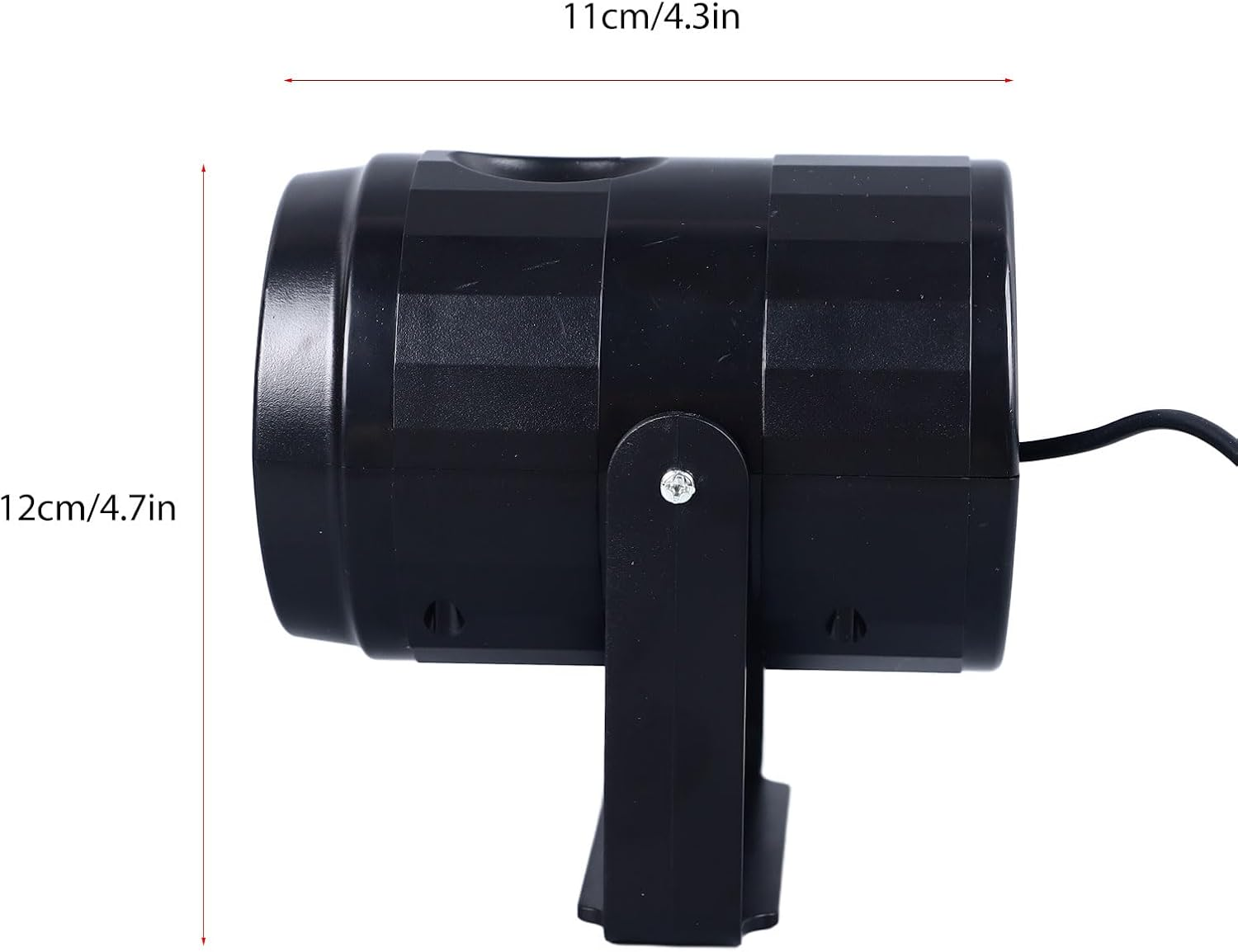 Christmas Projector Light, Automatic Rotation USB LED Snowflake Decorative Christmas Projector Lights Landscape Spotlight LED Projection Lamp with Wide Coverage Area, Clear and Colorful Projection image number 1