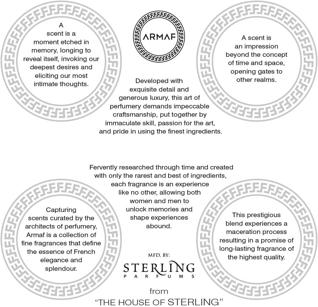 Armaf Italiano Nero Uomo for Men EDT, 100Ml