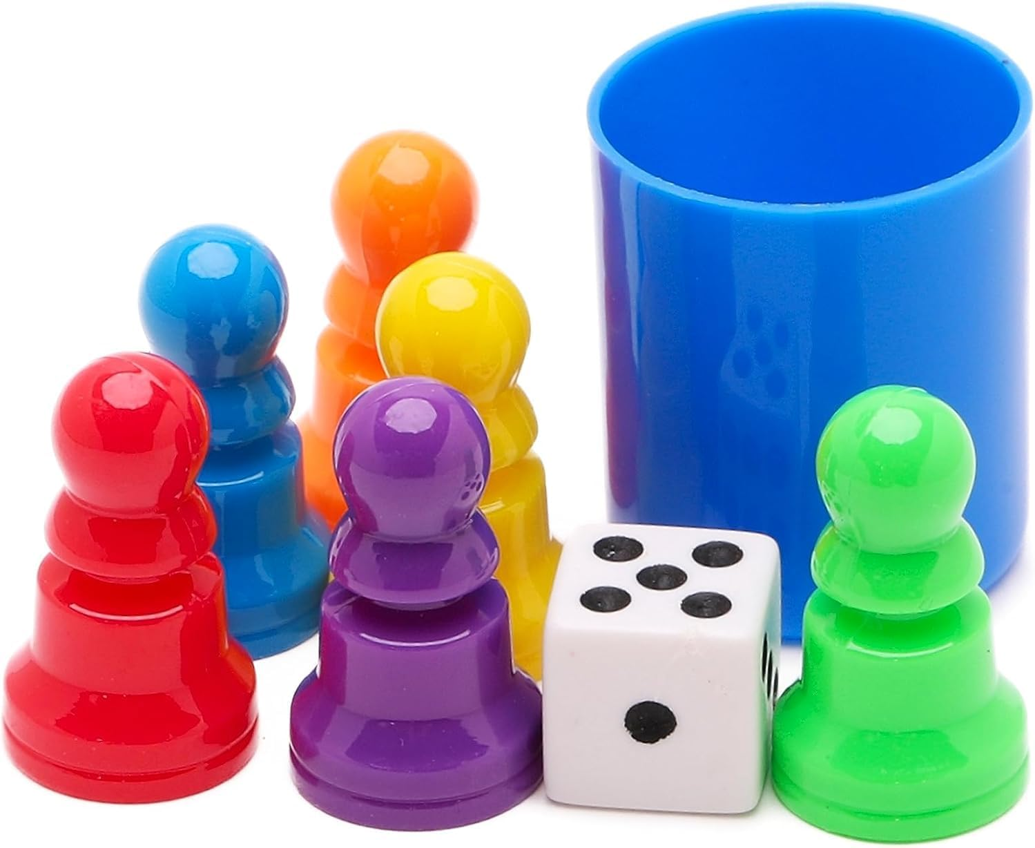 Toyland&reg; 9 Piece Snakes & Ladders Game with Foldable Board & Storage Box - Traditional Family Board Games - Ages 3+ image number 3