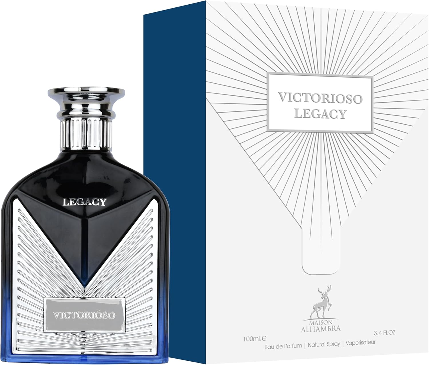 Victorioso - Legacy by Maison Alhambra for Men - 3.4 Oz EDP Spray
