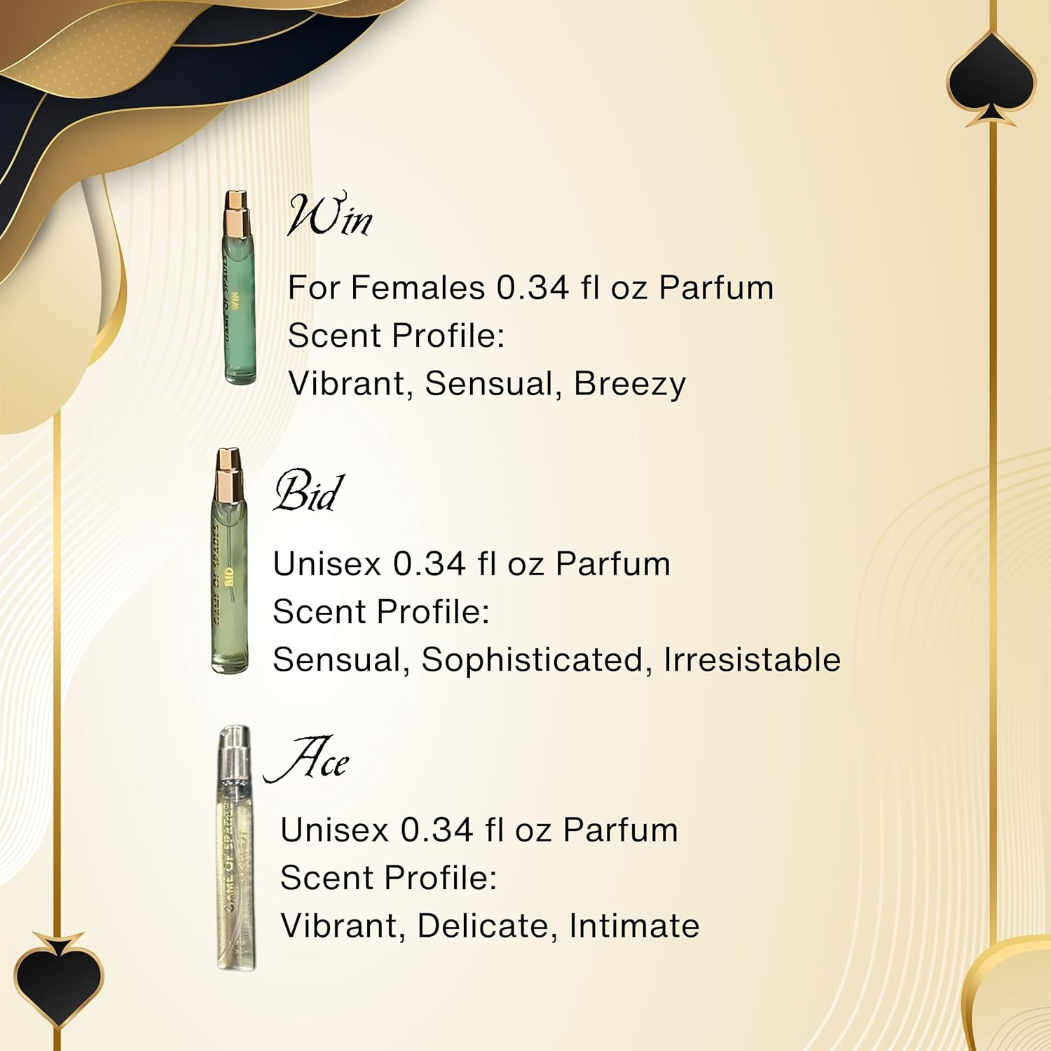 Jo Milano Game of Spades Perfume Men and Women Mini Coffret Gift Set image number 6