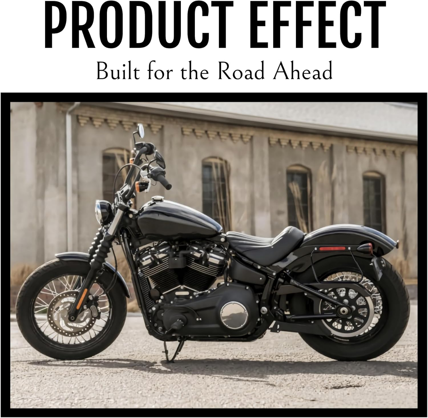 Black Saddlebag Supports Bracket Mount Kit Fit for Harley Softail Standard 2020-2025 /Slim 2018-2021 /Street Bob 2018-2025 image number 2