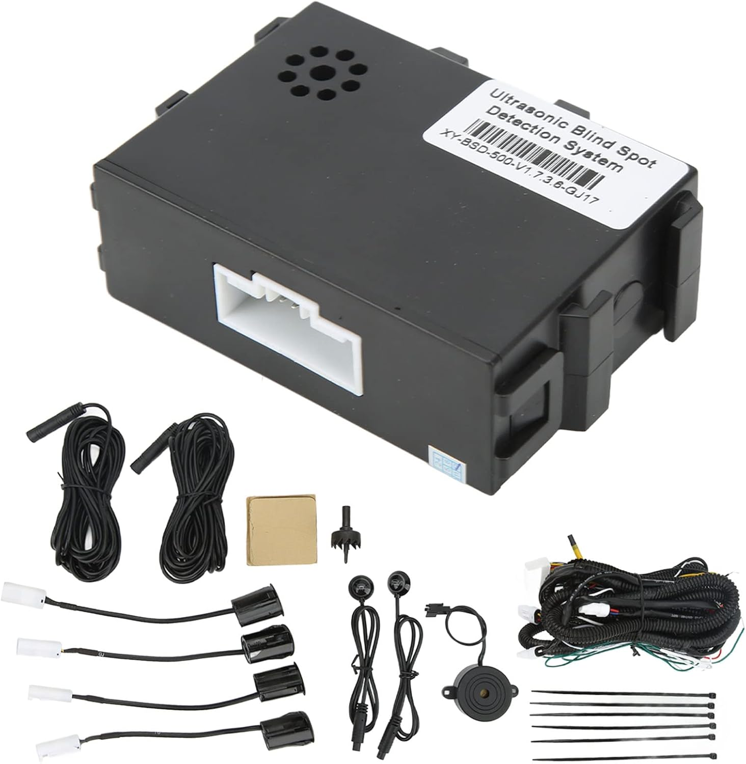 Tihebeyan Car Blind Spot Monitoring System, Car Blind Spot Sensors Detection System with 4 Radars Probes IP67 Water Proof for Suvs Trucks Rvs image number 6